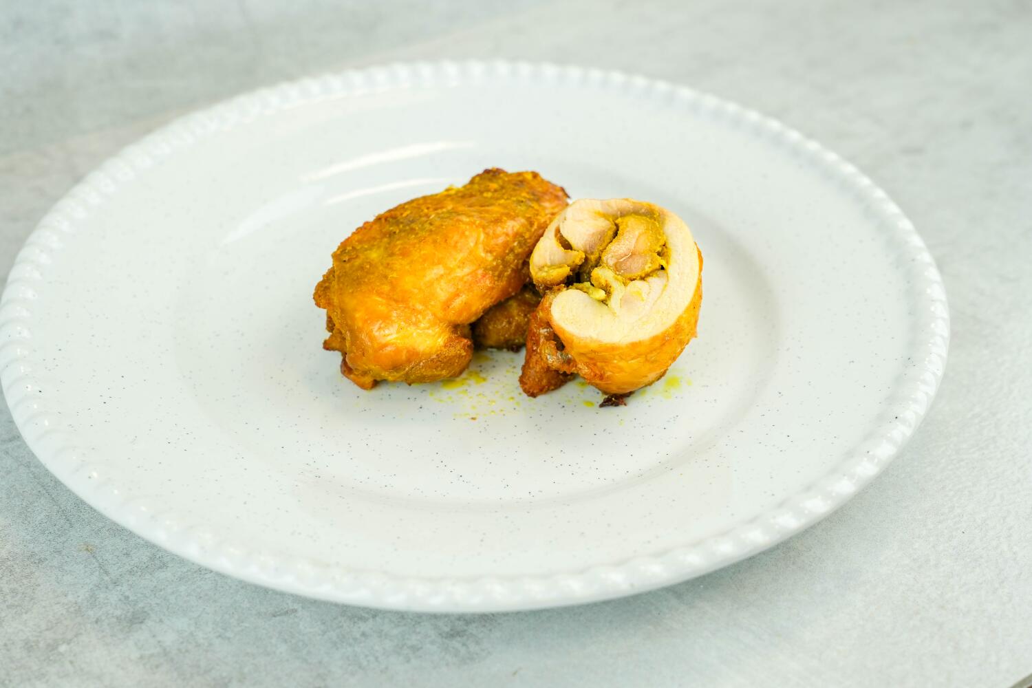 Curry Hühnerkeule I SPEISENWERFT