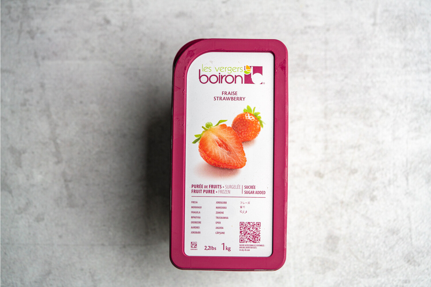Fruchtpüree Erdbeere I BOIRON