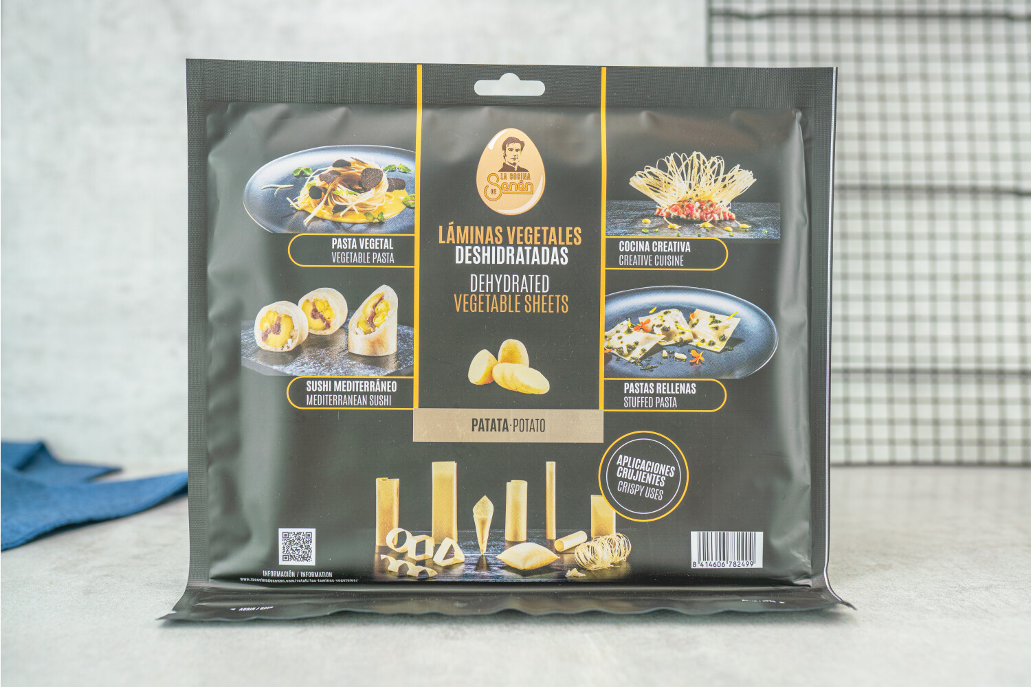 Esspapier Kartoffel transparent