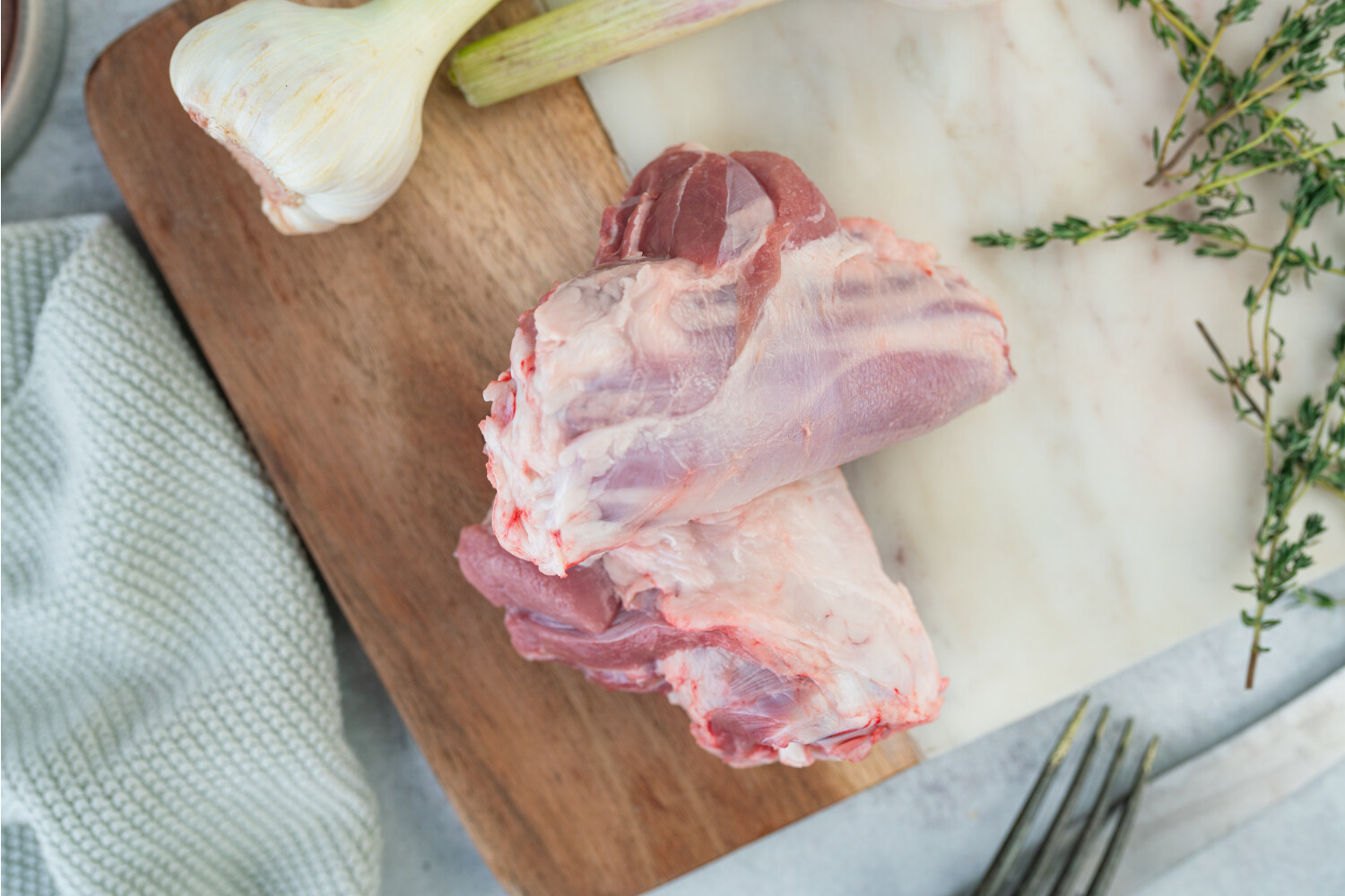 Lammhinterhaxen I DUNBIA