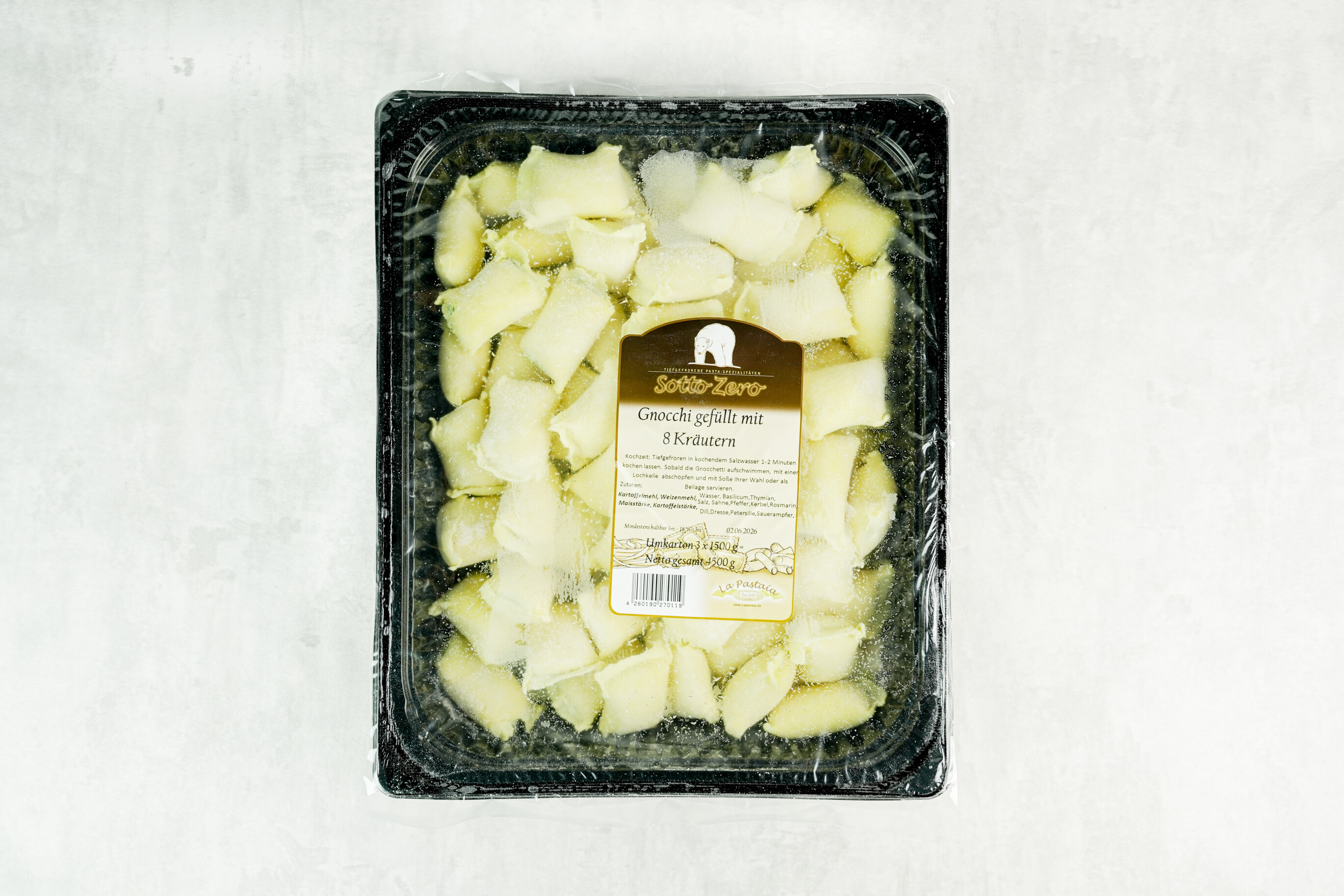 Gnocchi mit Kräuterfüllung 