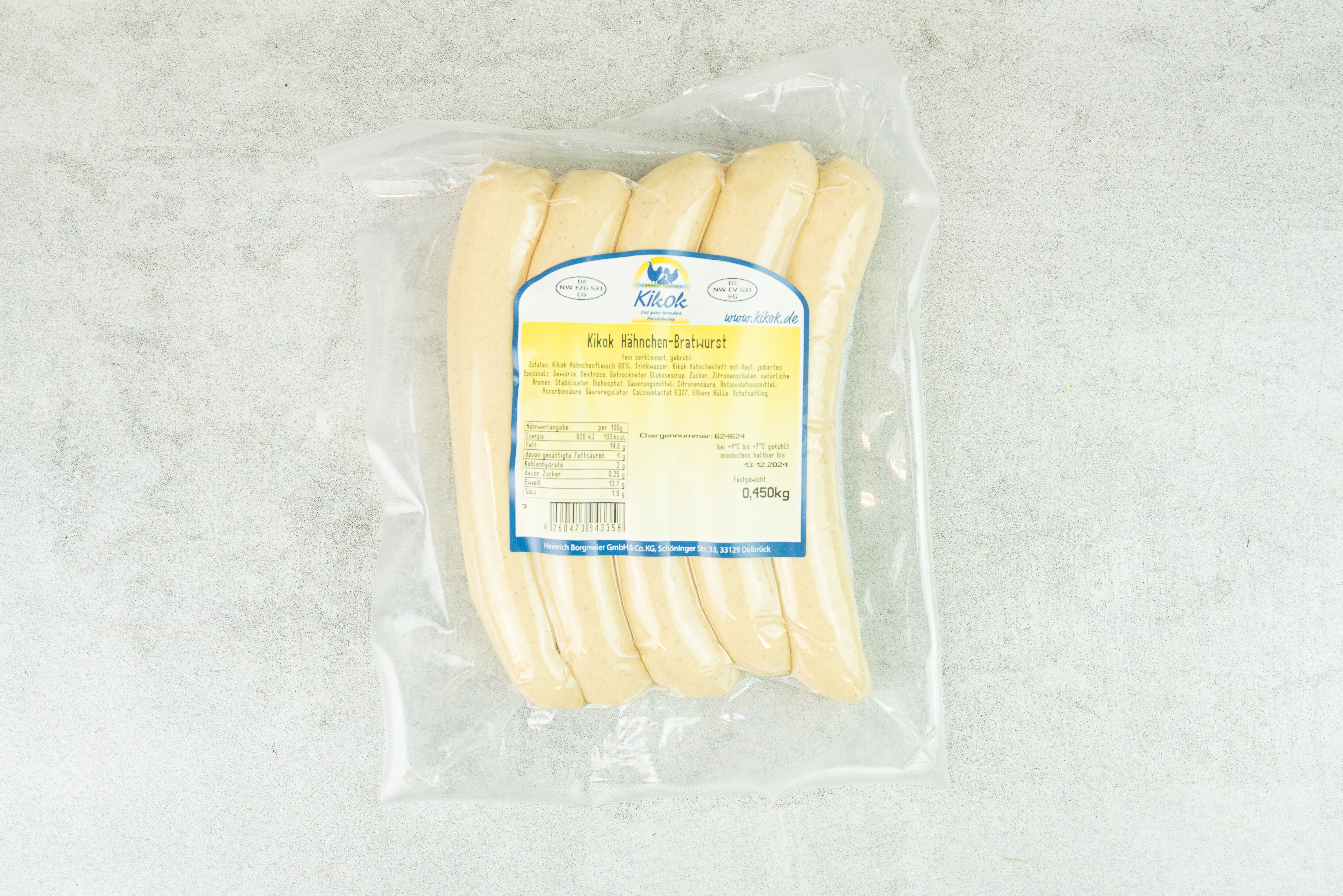 Paderborner Hähnchenbratwurst