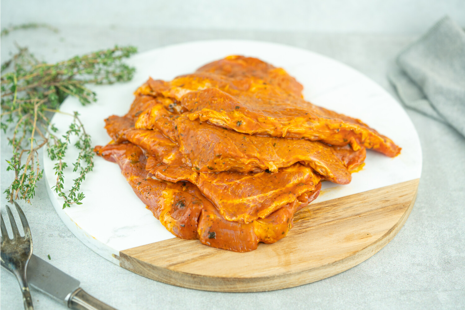 Schweinekammsteak I ECHT HAVELLÄNDER APFELSCHWEIN