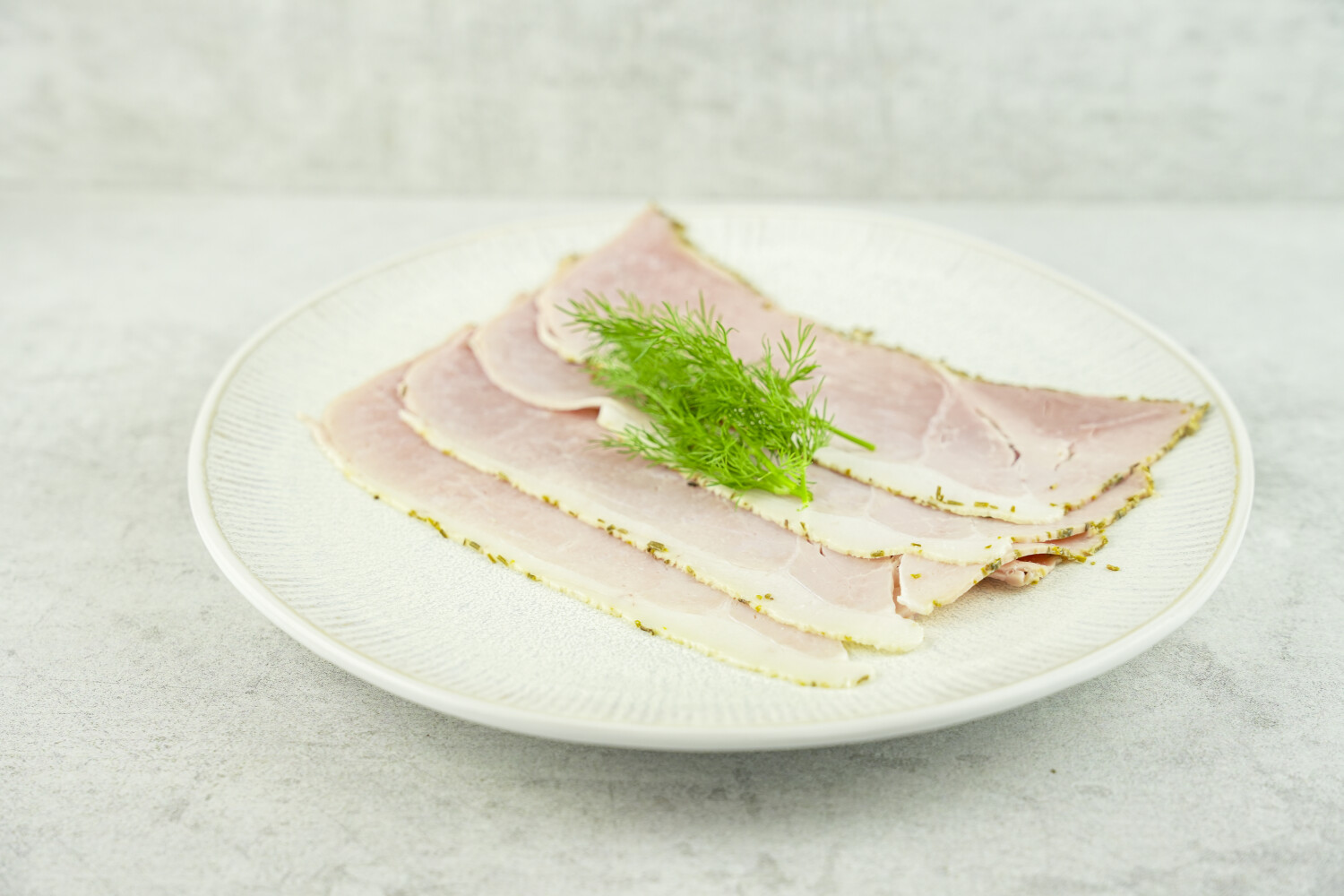 Rosmarinschinken geschnitten