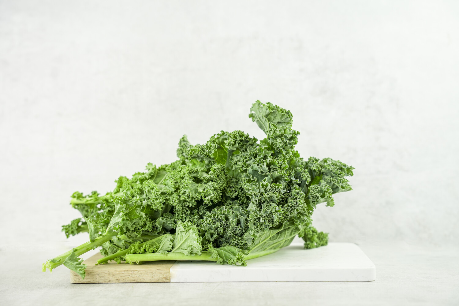 Grünkohl handgestrippt