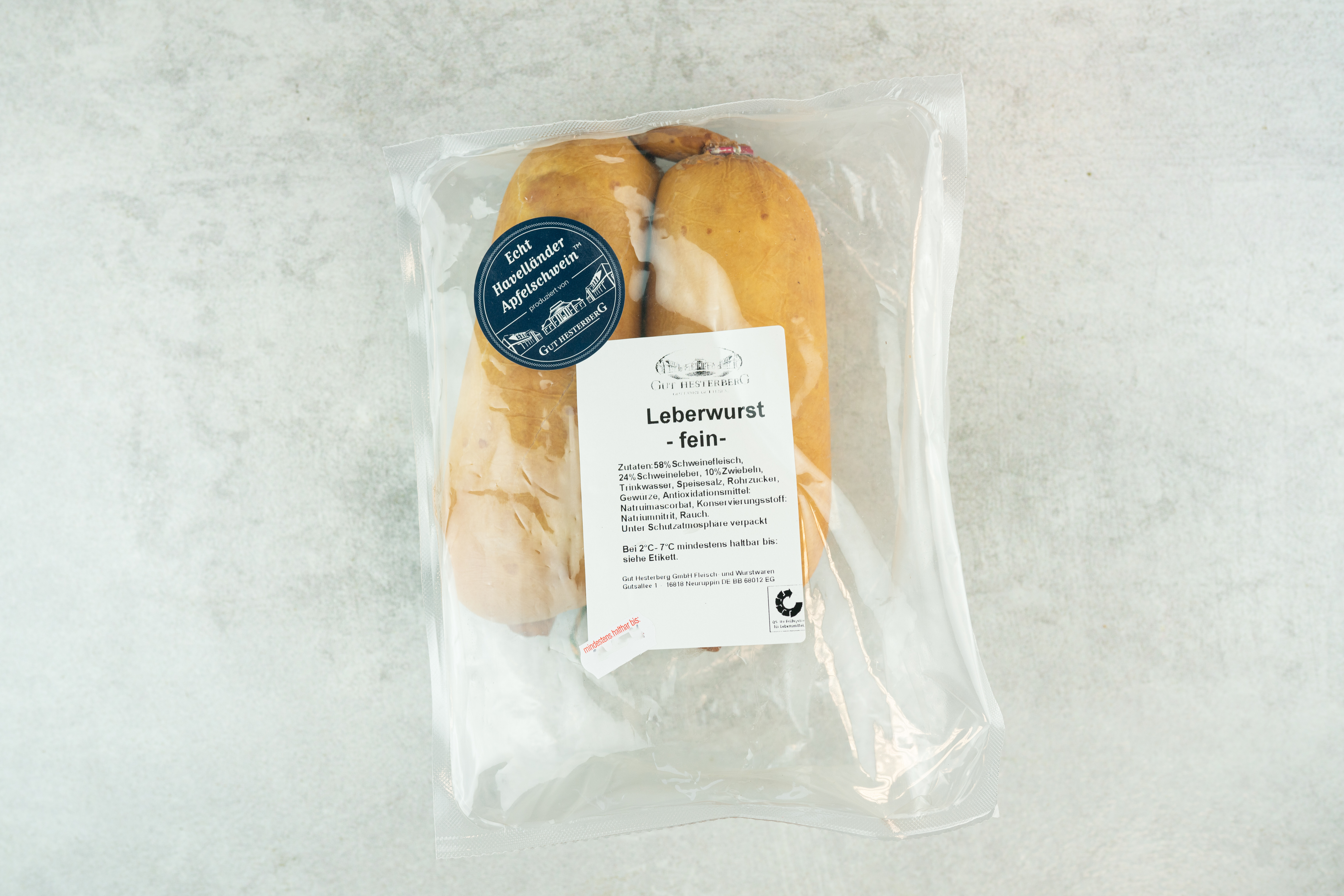 Leberwurst fein I ECHT HAVELLÄNDER APFELSCHWEIN