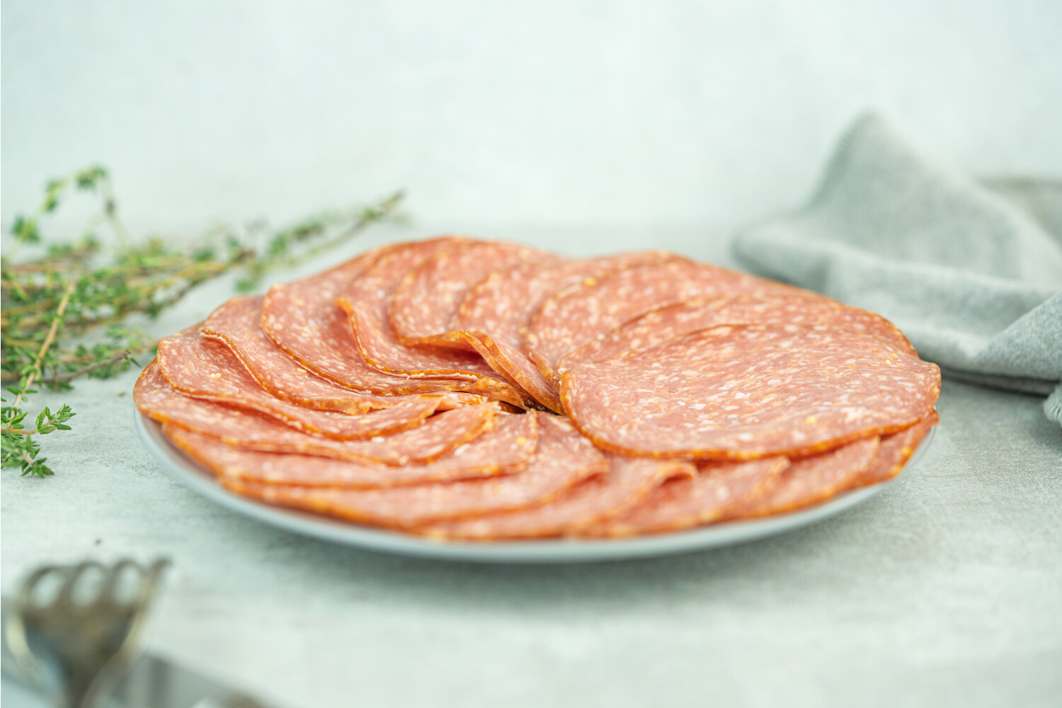Salami geschnitten I ECHT HAVELLÄNDER APFELSCHWEIN