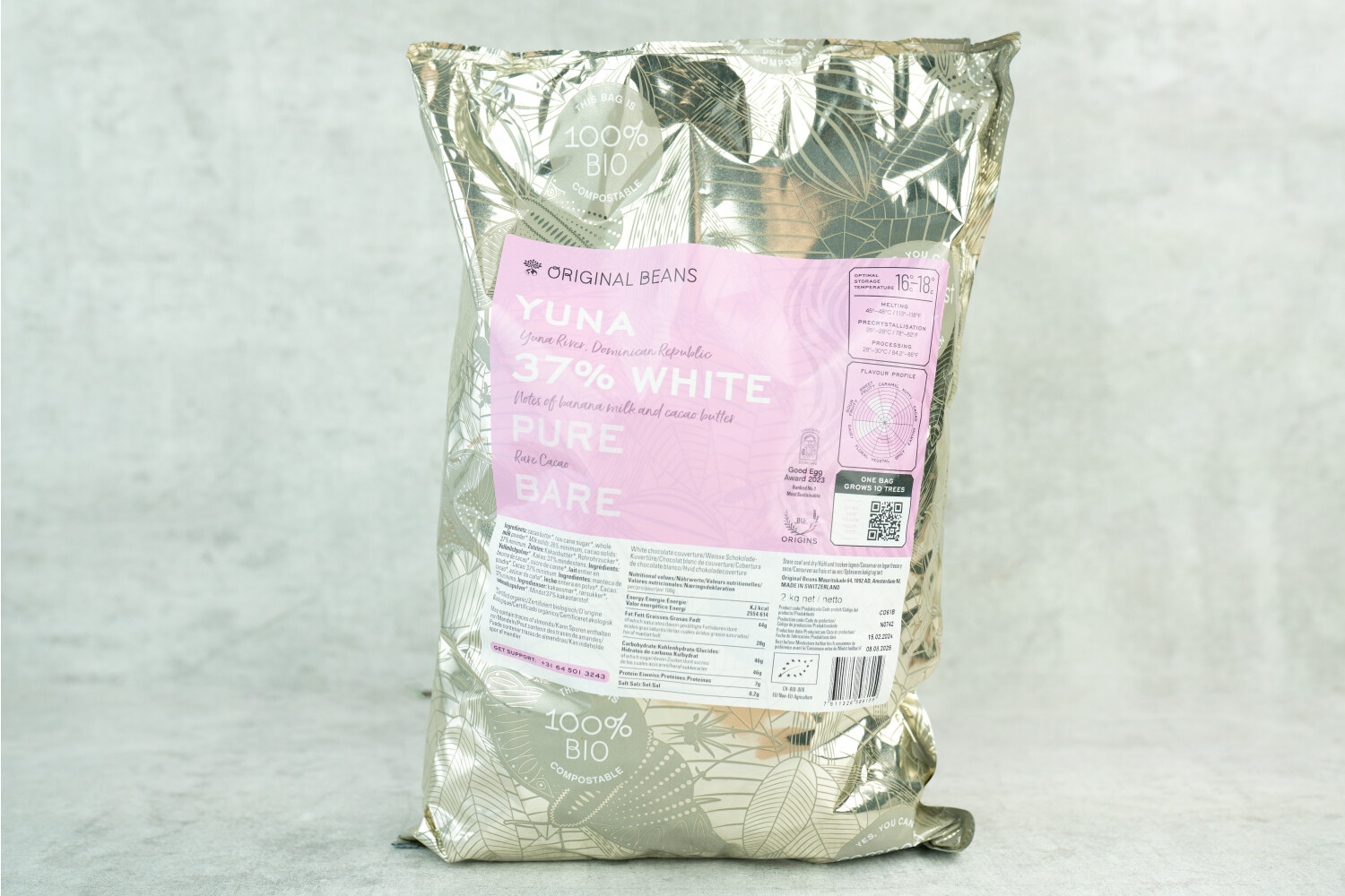 Kuvertüre 37 % Yuna I ORIGINAL BEANS