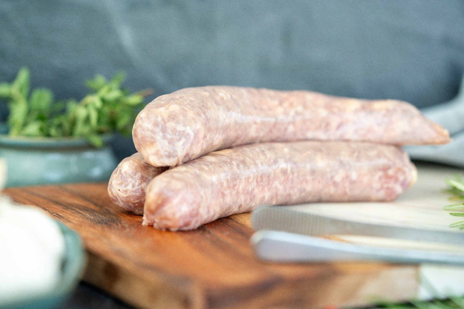 Bratwurst grob ´Bacon-Cheese´ I ECHT HAVELLÄNDER APFELSCHWEIN