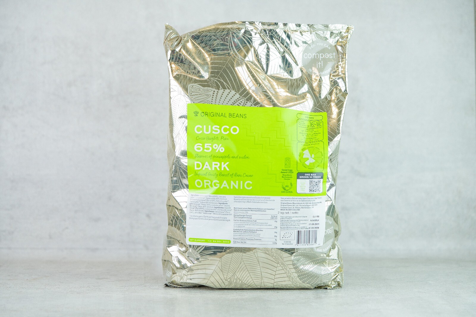 Kuvertüre Cusco 65% I ORIGINAL BEANS