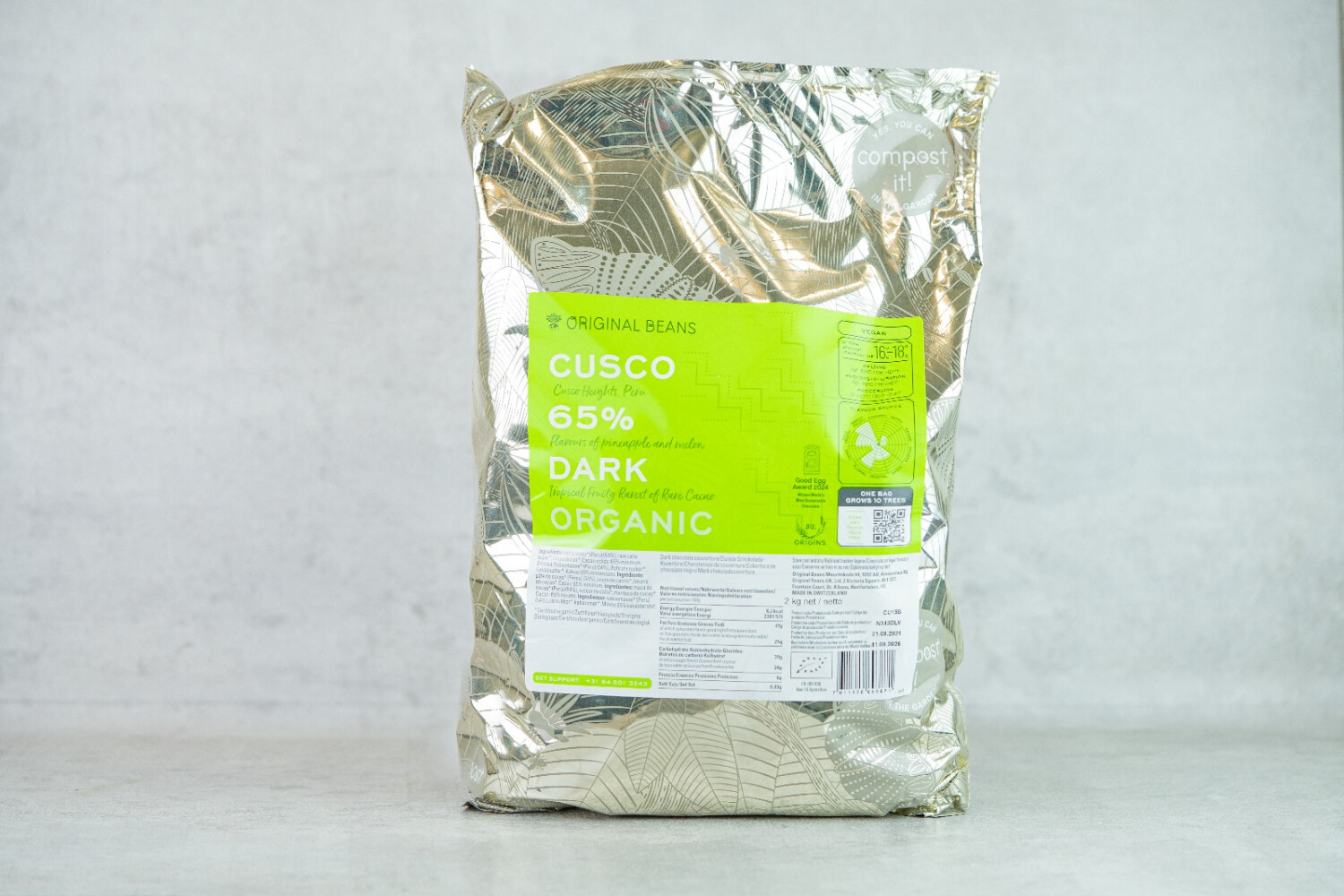 40001095.jpg Kuvertüre Cusco 65 % I ORIGINAL BEANS