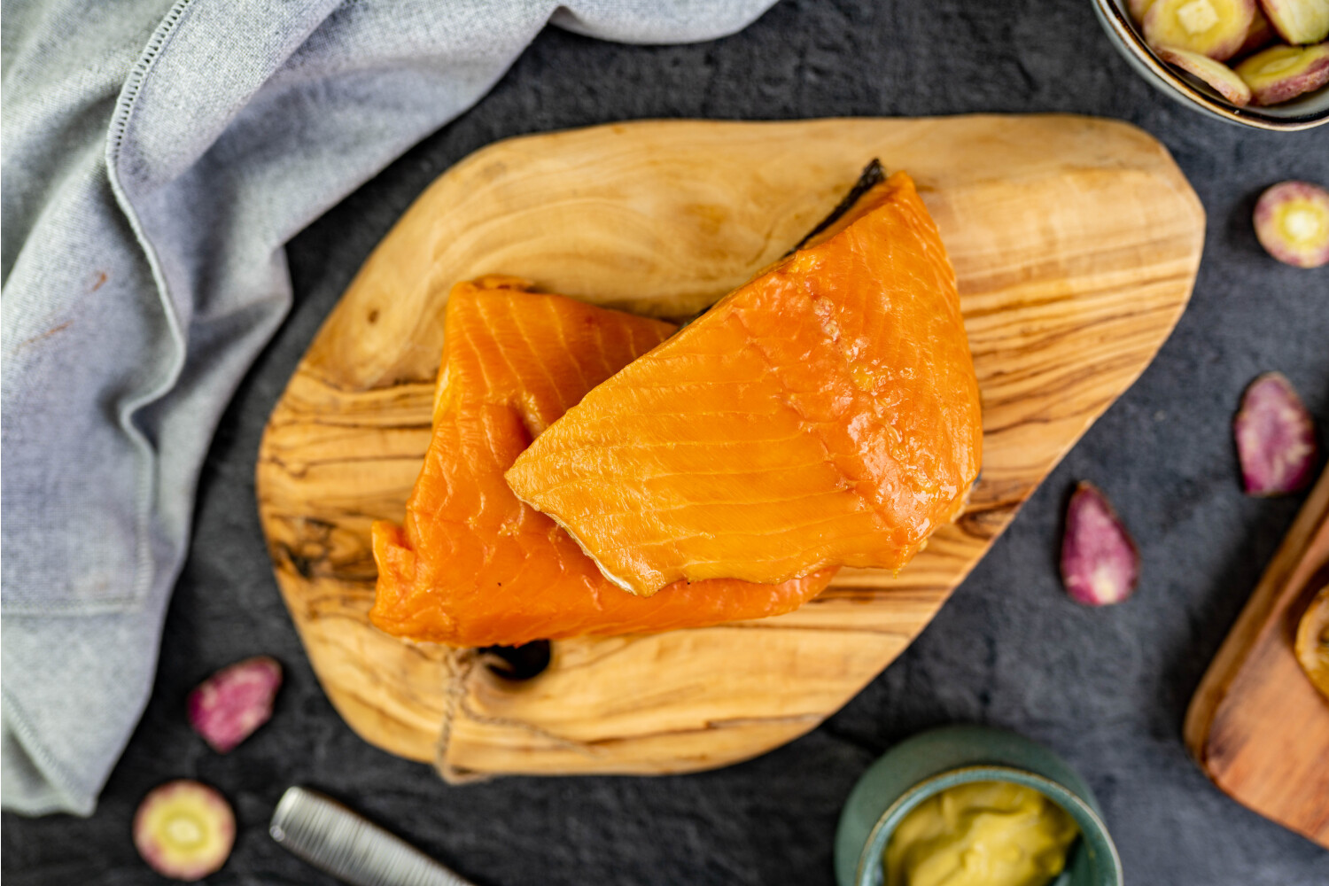 Stremllachs geräuchert 