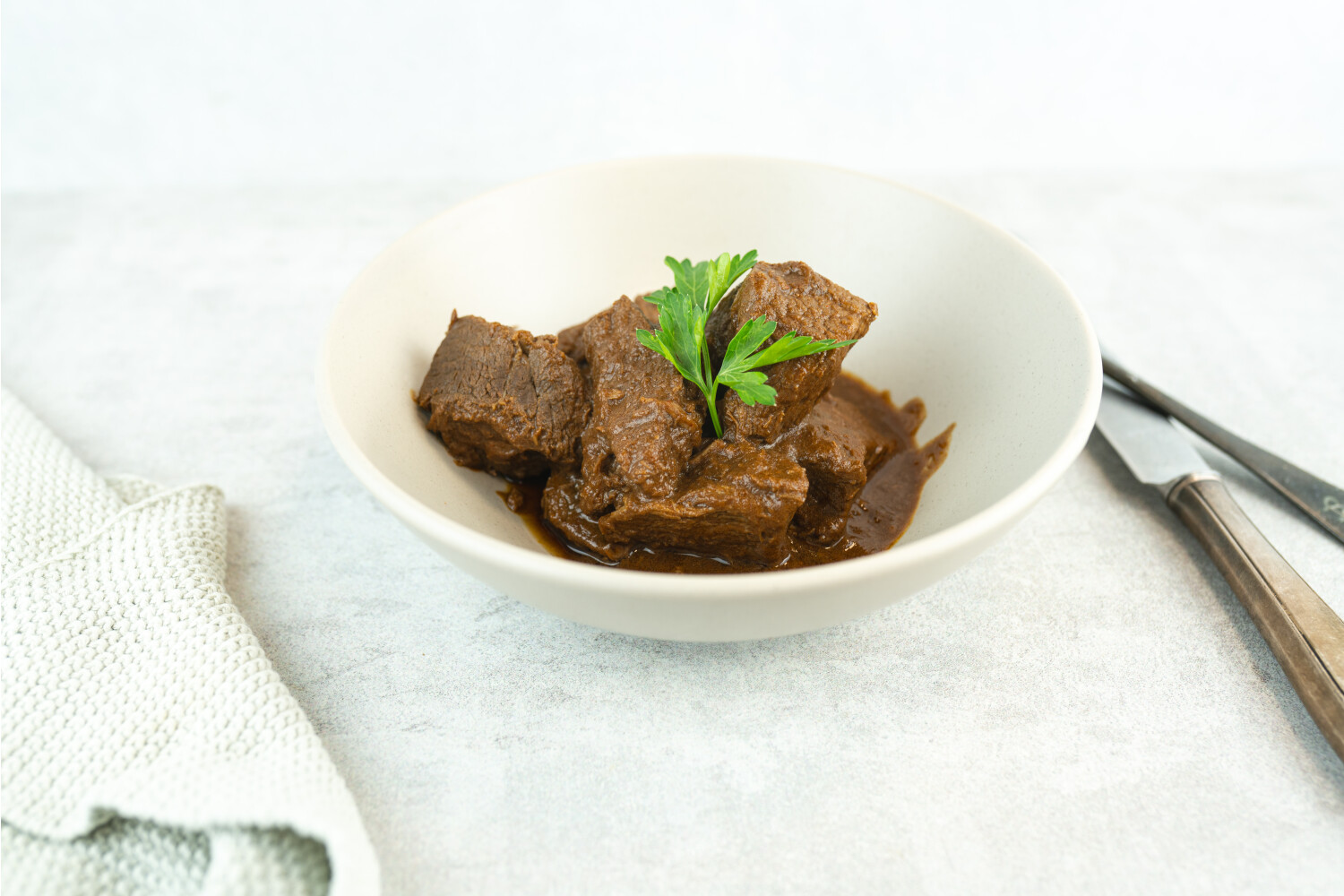 Rinderbacke sous vide