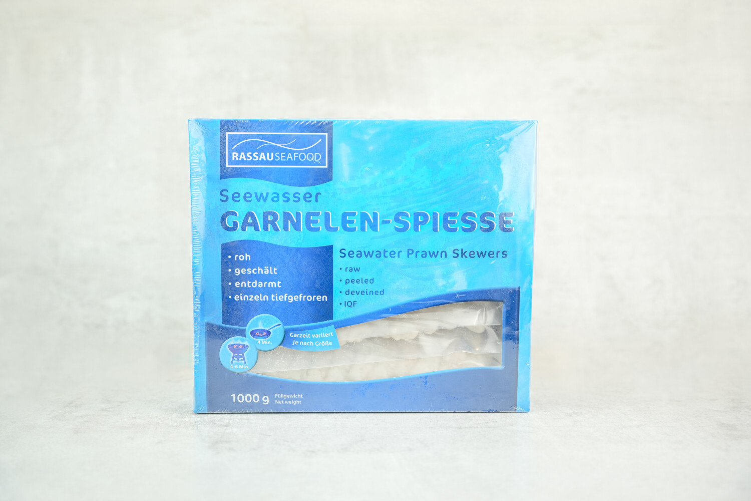 Black Tiger Garnelen-Spieße