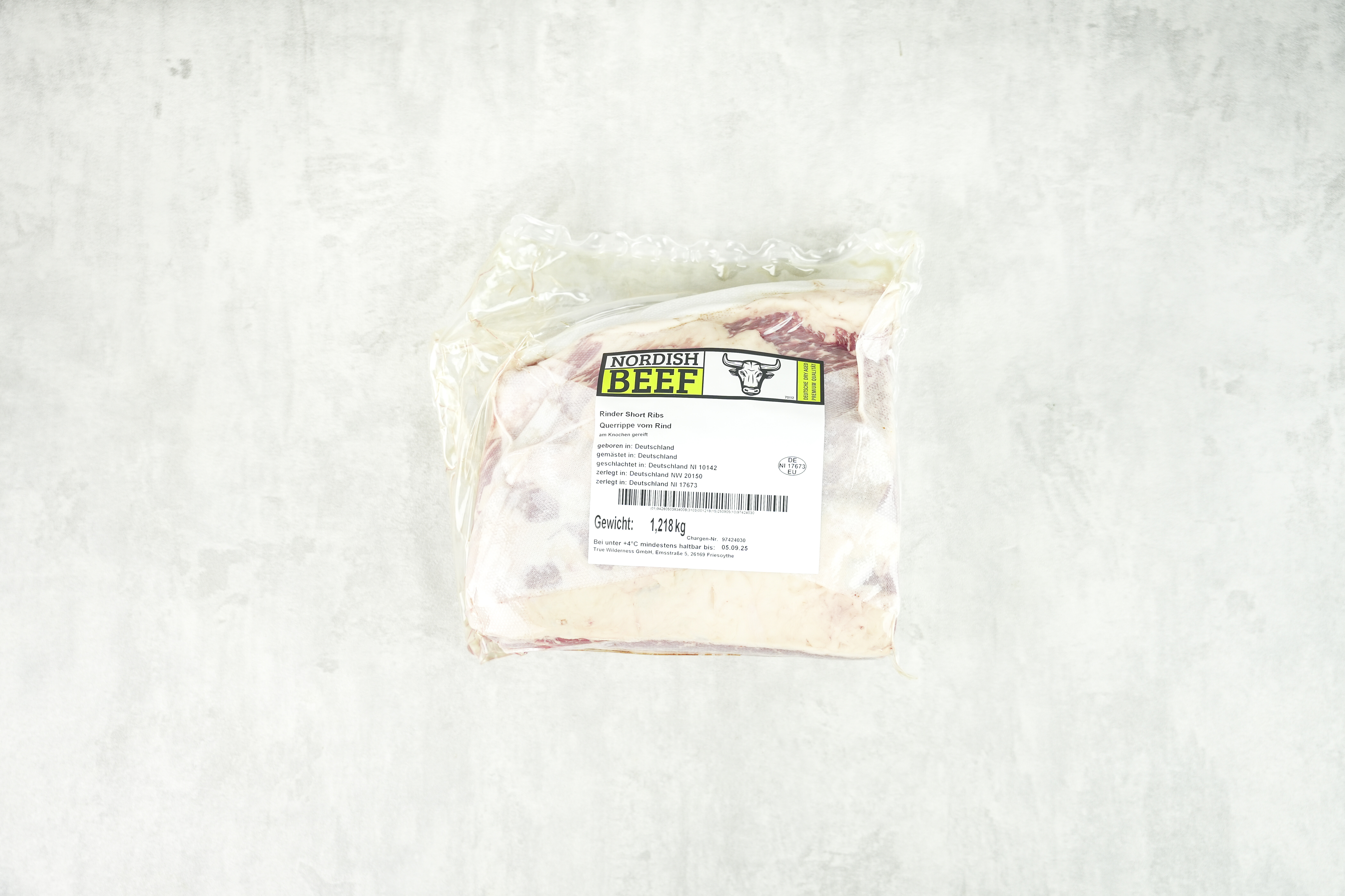 Dry Aged Short-Ribs I NORDISH BEEF