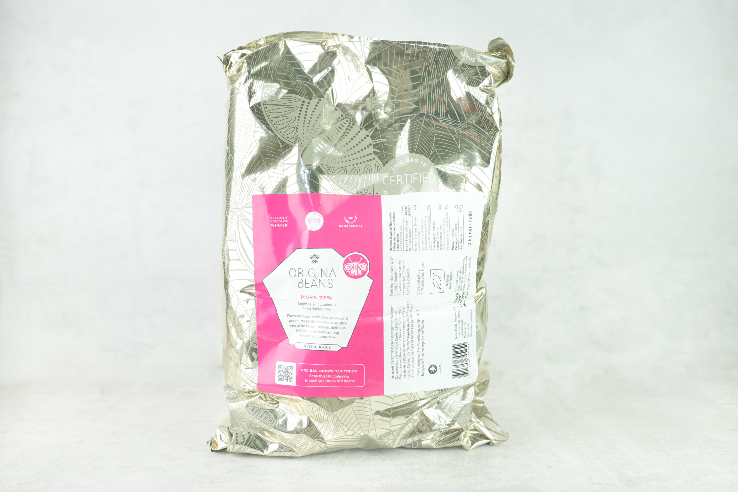 Kuvertüre 75 % Piura Porcelana I ORIGINAL BEANS