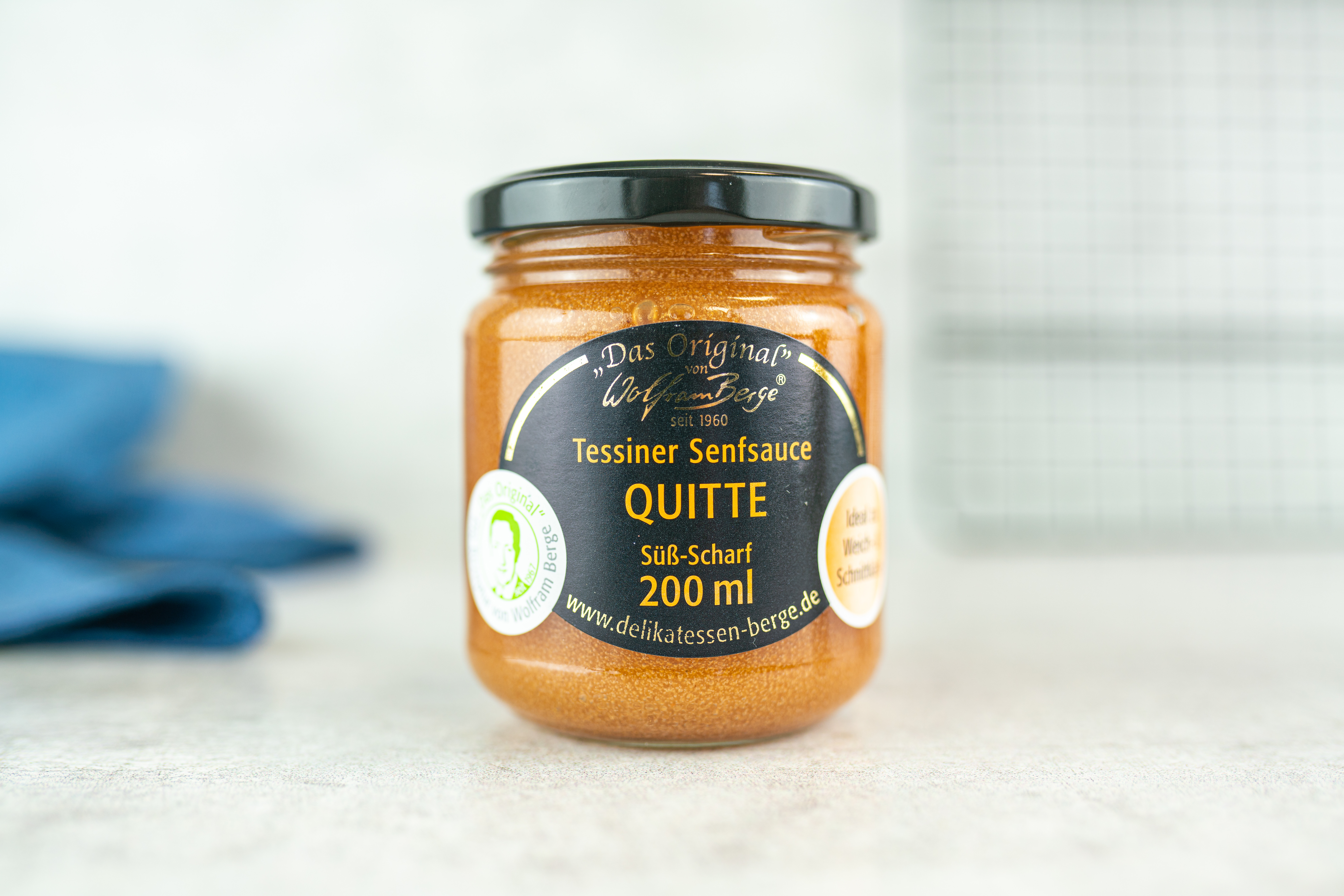 Quitten-Senf-Sauce