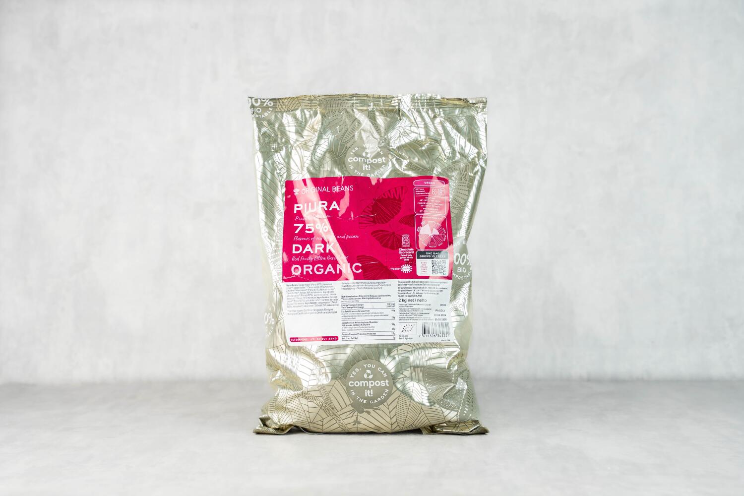 Kuvertüre 75 % Piura Porcelana I ORIGINAL BEANS
