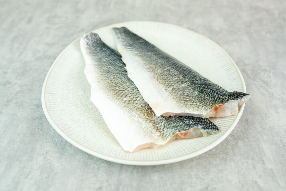 Wolfsbarschfilet mit Haut