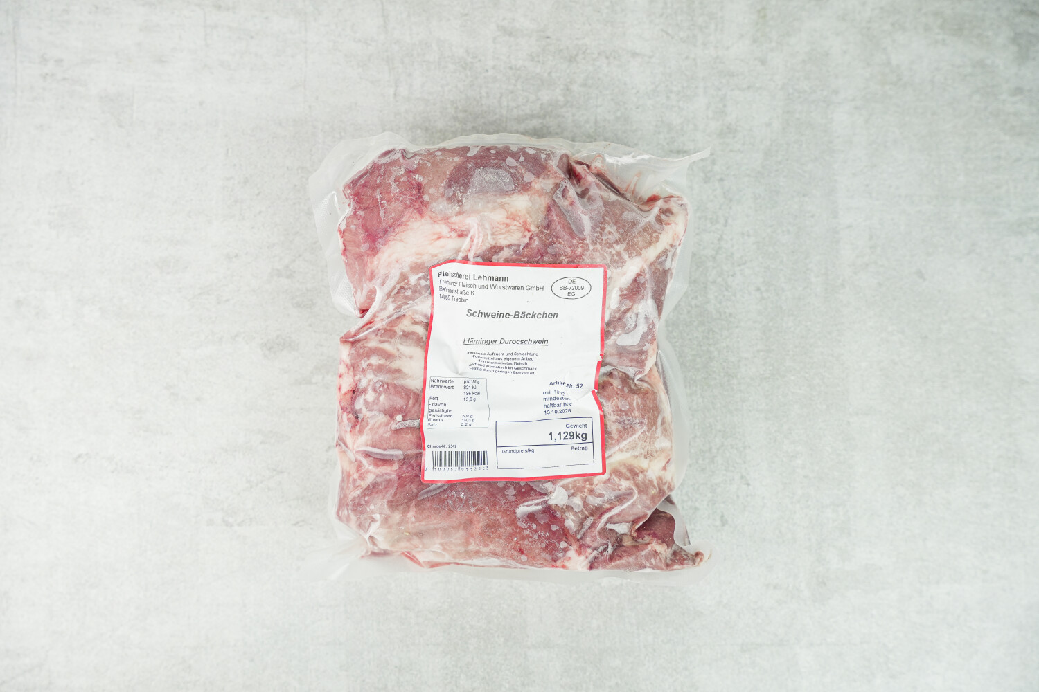 Schweinebäckchen I DUROC