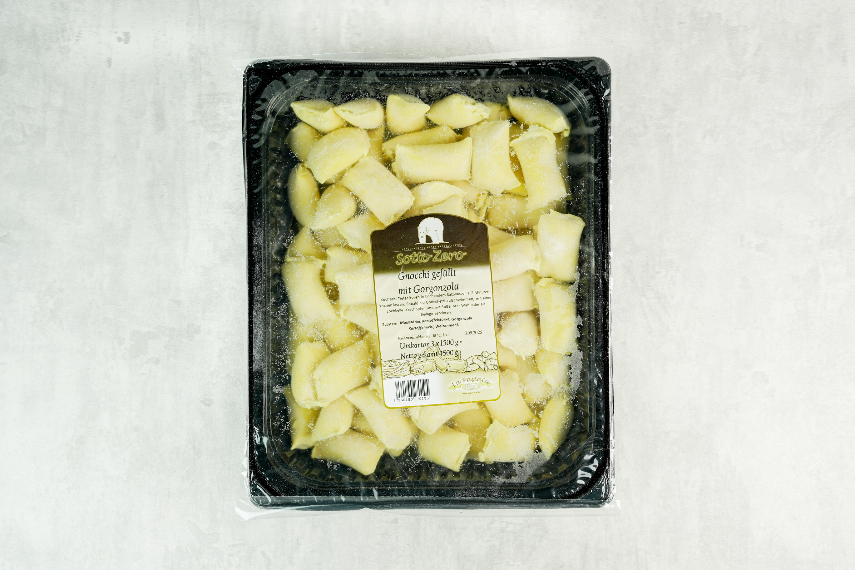 Gnocci mit Gorgonzolafüllung 